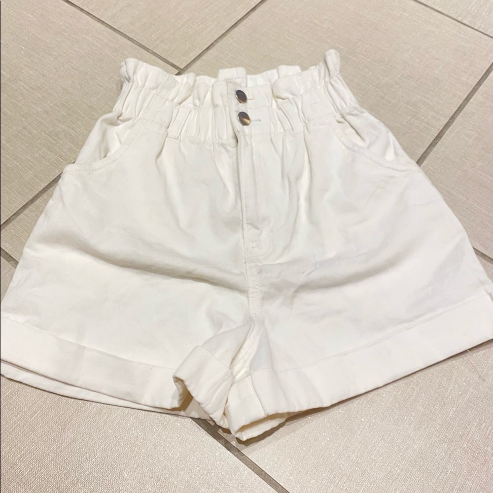 White Shorts